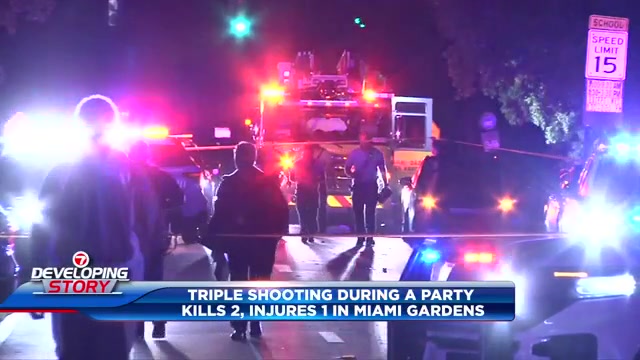 MIAMI GARDENS, FLA. (WSVN) - Two people were killed, including a juvenile, and another person was injured after shots rang out during a house party<a class="excerpt-read-more" href="https://wsvn.com/news/local/miami-dade/house-party-shooting-in-miami-gardens-leaves-2-dead-including-juvenile-and-1-injured/">Read More</a>