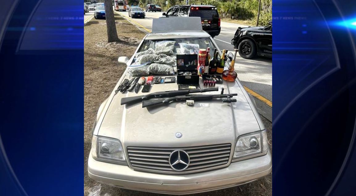 wsvn.com - Kathleen Ditton - Father and son arrested following high-speed chase in Southwest Florida; Drugs, guns found in car - WSVN 7News | Miami News, Weather, Sports | Fort Lauderdale