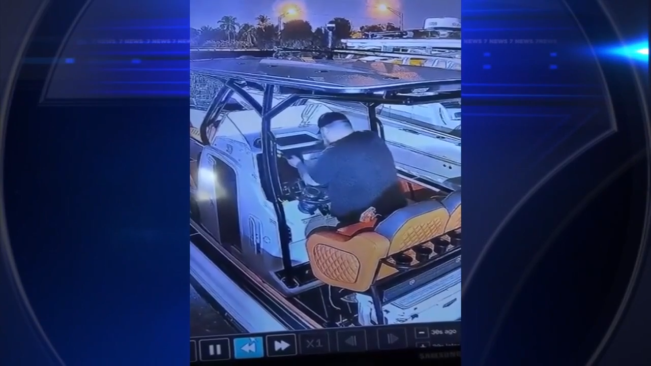 ‘Make it right’: Boat owner asks man caught on surveillance stealing equipment to come forward