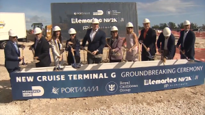 Levine Cava, Royal Caribbean announce new cruise terminal at