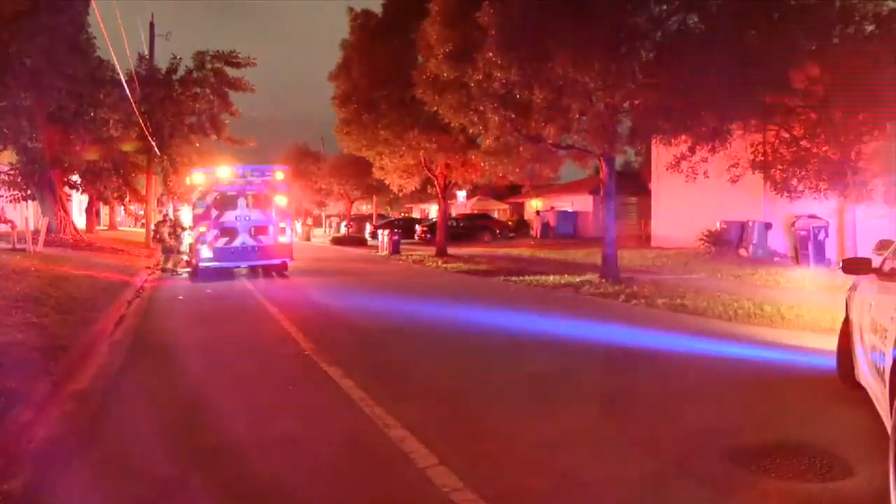 1 hospitalized with burns following house fire in NW Miami-Dade; cause is under investigation