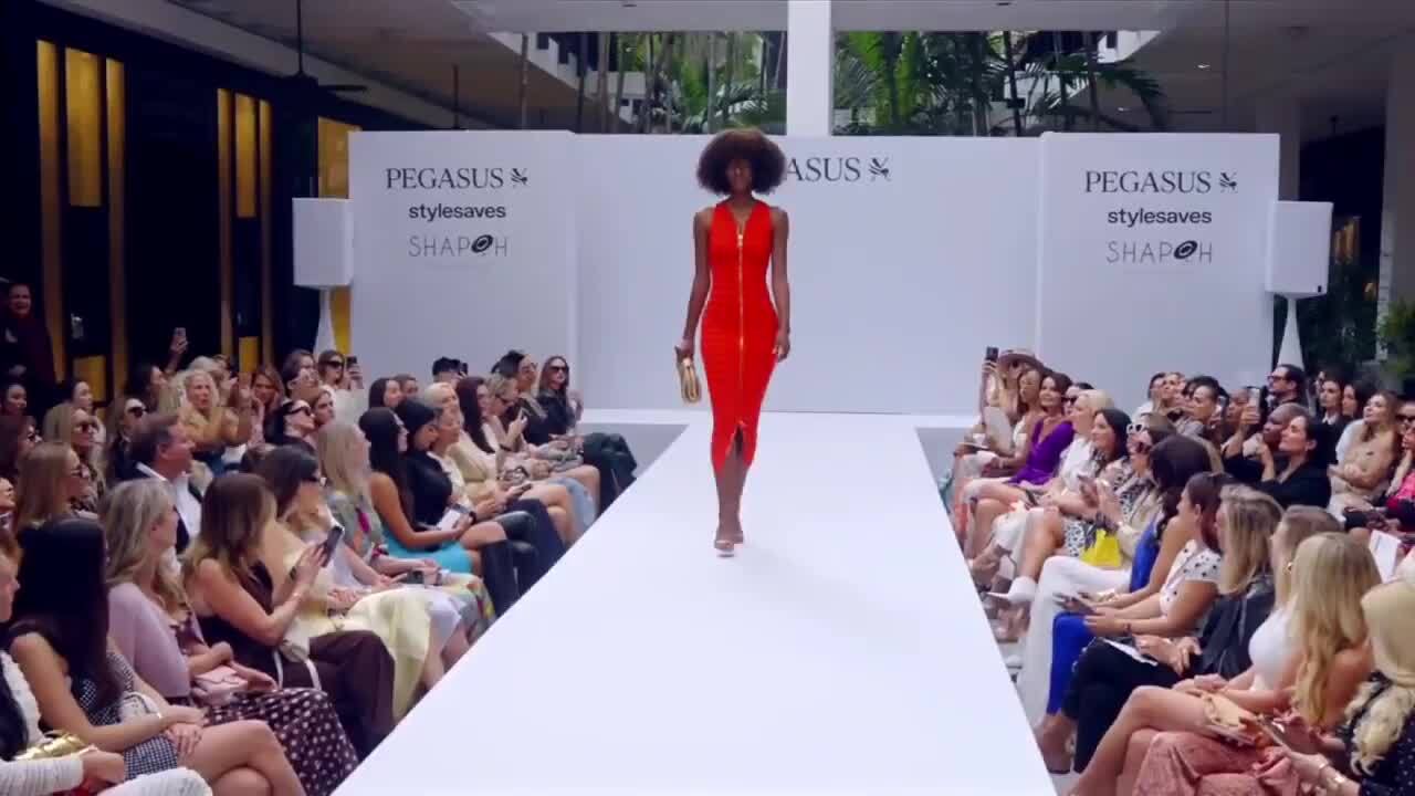 Pegasus World Cup hosts fashion show with glitz and glamour ahead of weekend race