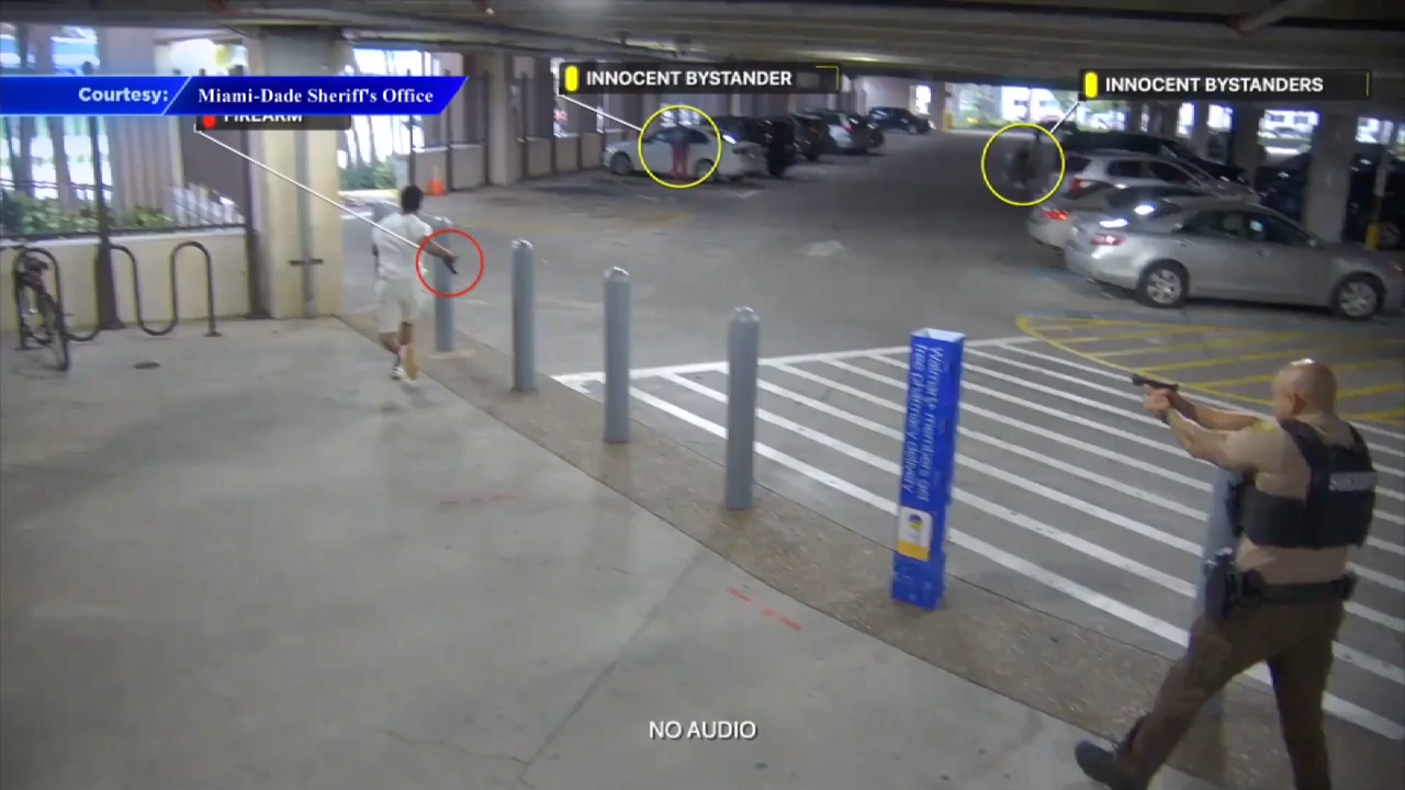 Miami-Dade sheriff releases bodycam video of deputy-involved shooting of alleged shoplifter outside Walmart in SW Miami-Dade
