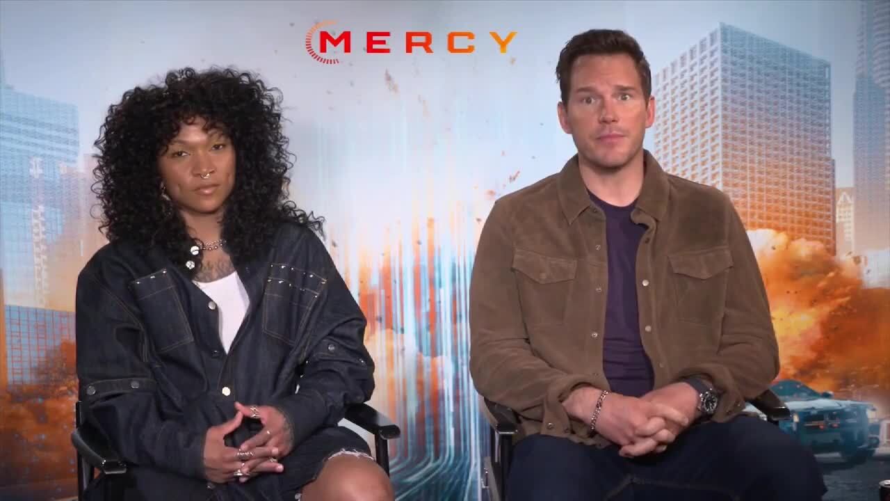 Chris Pratt, stars of ‘Mercy’ explore artificial intelligence in the justice system