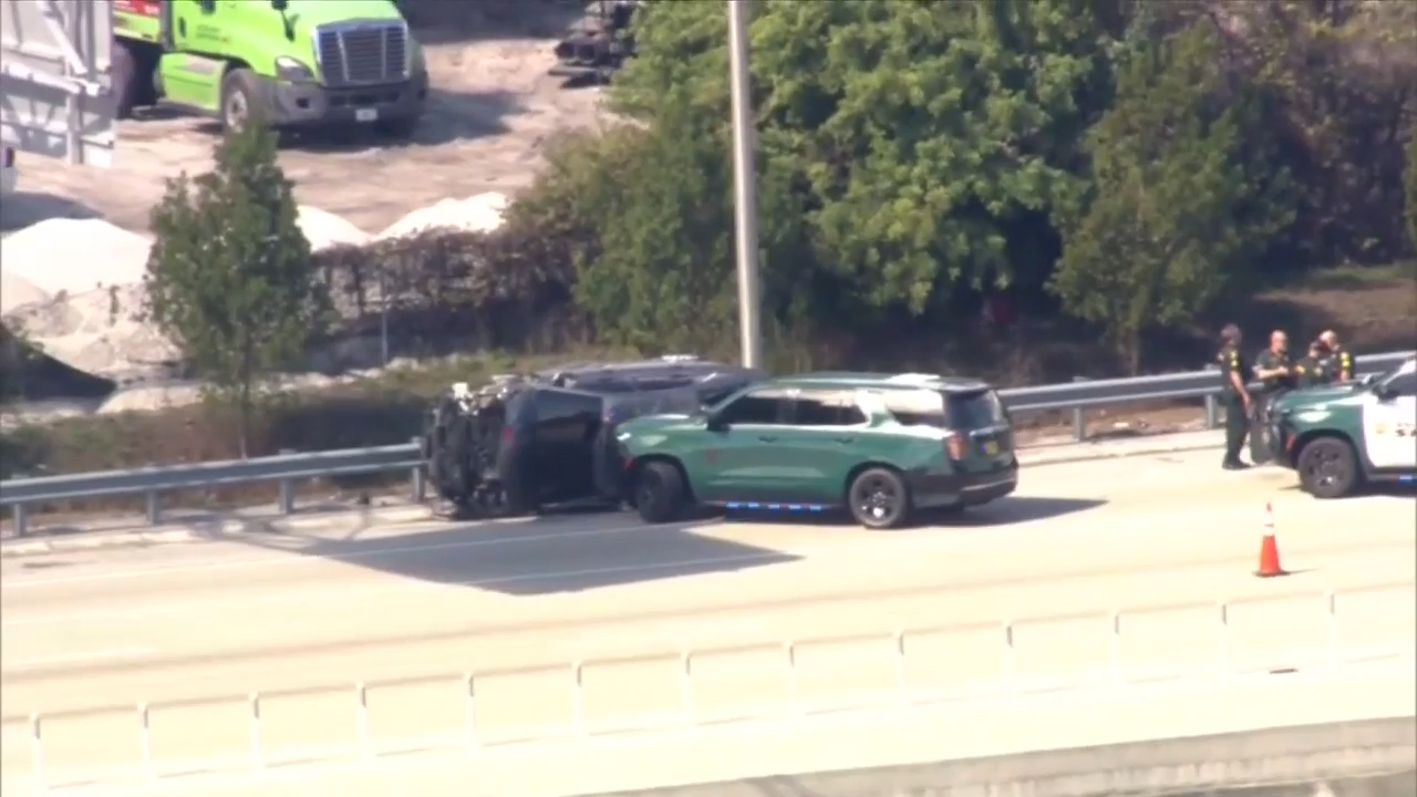 Theft subject hospitalized after pursuit on I-95 ends in BSO-involved ...