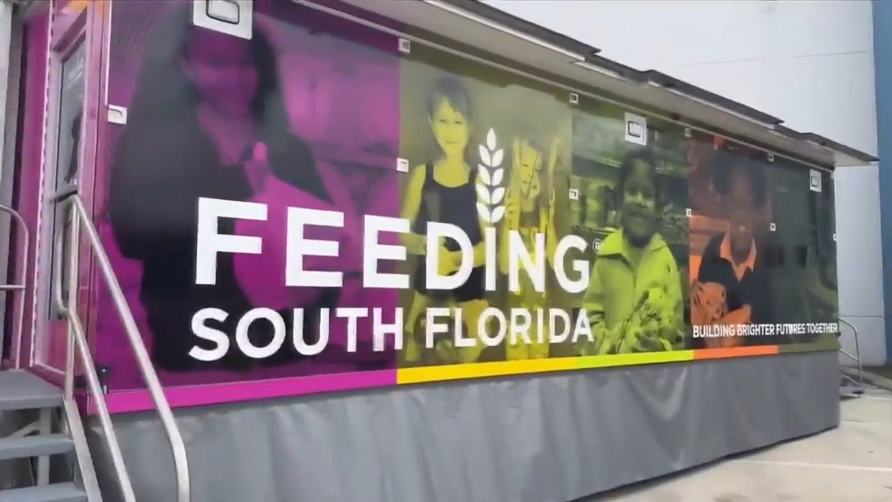 Feeding South Florida unveils mobile kitchen during ribbon cutting ceremony at Pembroke Park