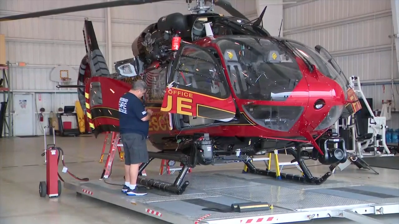 BSFR gives closer look at aviation unit’s new aircraft used to battle flames, save lives