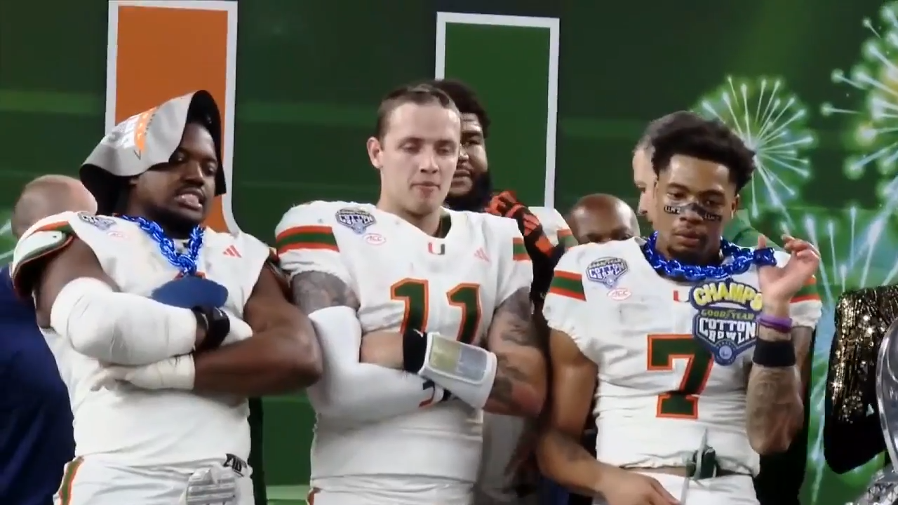 Ahead of Fiesta Bowl matchup against Ole Miss, Canes credit team support for stellar season – WSVN 7News | Miami News, Weather, Sports | Fort Lauderdale