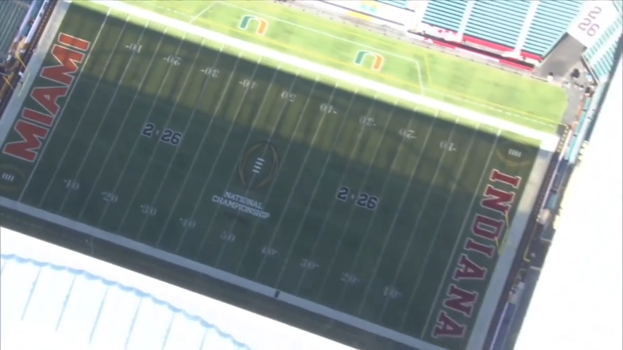 Hurricanes and Hoosiers in final preparations ahead of big game as excitement for CFP championship continues to grow – WSVN 7News | Miami News, Weather, Sports | Fort Lauderdale