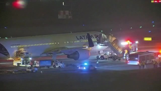 LATAM flight from Peru makes rough landing at Atlanta airport after rear tires blow out; passengers speak out