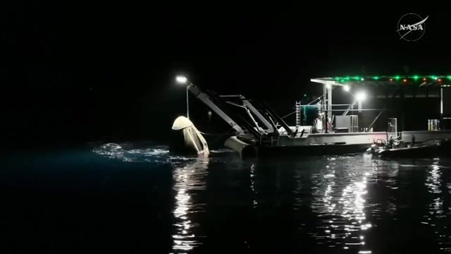 Ailing astronaut returns to Earth early in NASA’s first medical evacuation