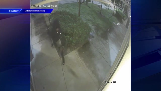 ‘Nothing worked for him’: Burglar tries to smash into Miramar smoke shop, gives up