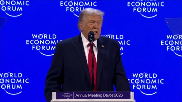Trump in Davos speech says he won’t use force to acquire Greenland but calls it ‘our territory’
