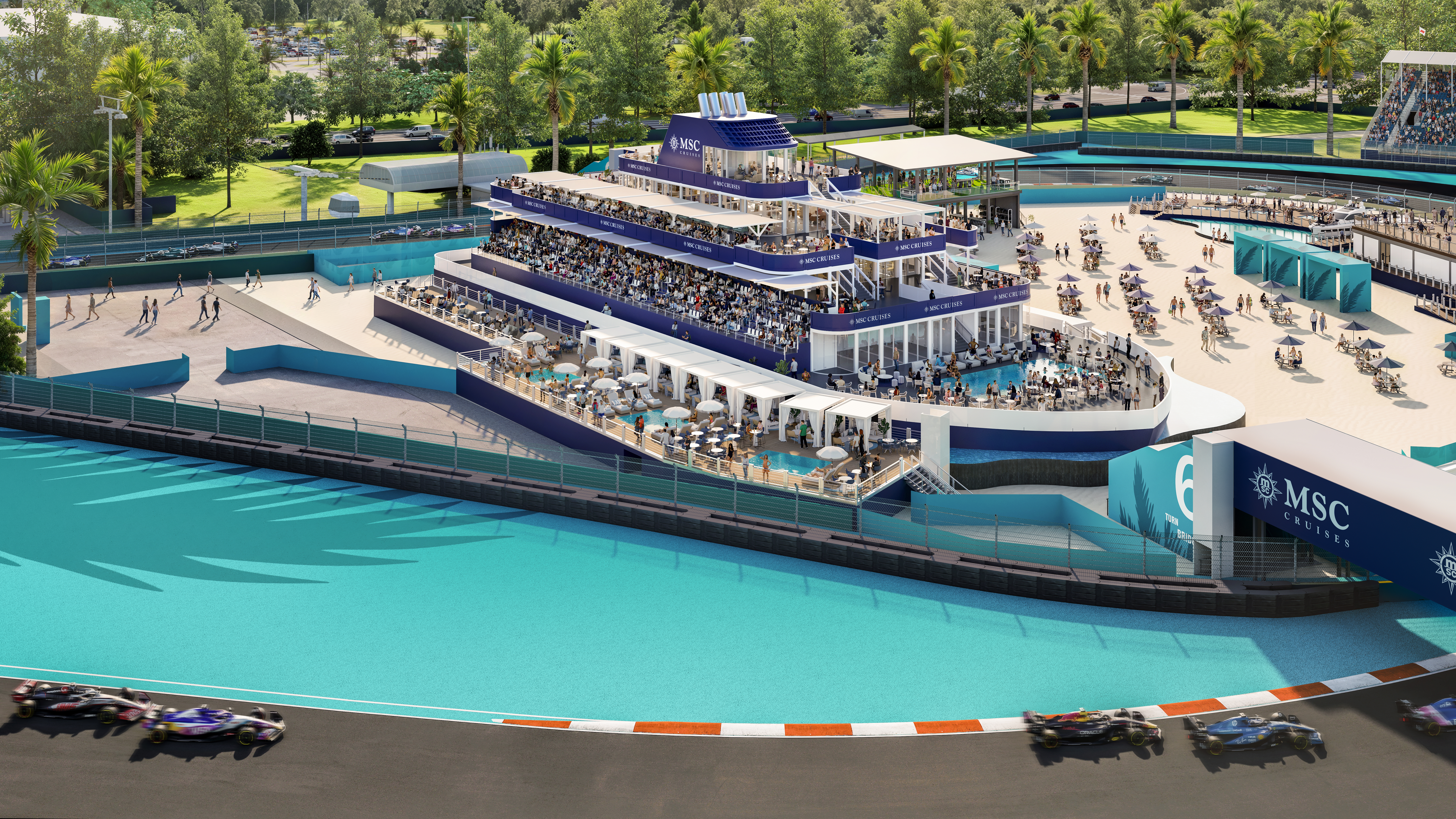 Miami GP to add five-deck ‘MSC Yacht Club’ superyacht for 2026 race – WSVN 7News | Miami News, Weather, Sports | Fort Lauderdale