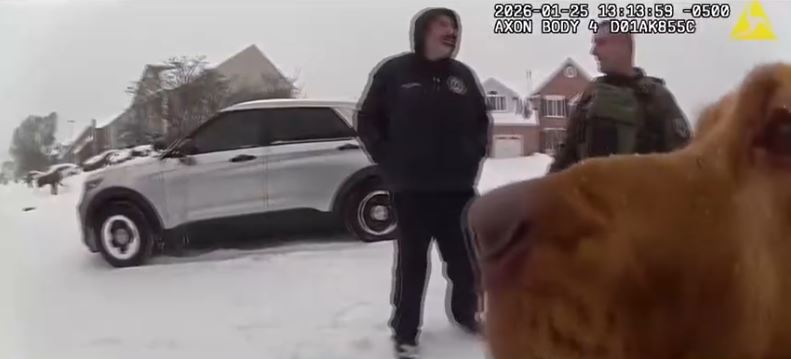 K-9 officer rescues missing child during winter storm