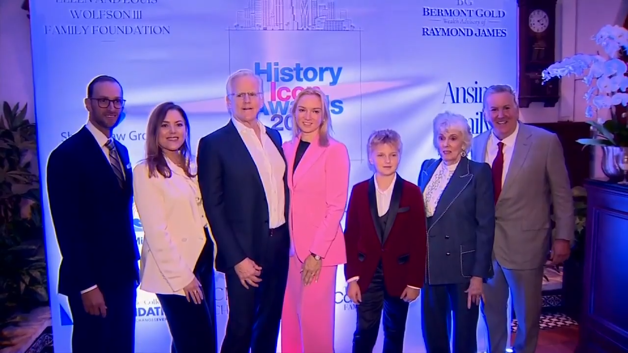 Ansin family honored with philanthropy award for contributions to South Florida community