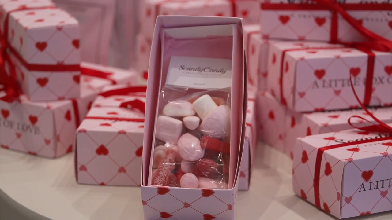 Scandy Candy offers a little box of love filled with Swedish delights for Valentine’s Day