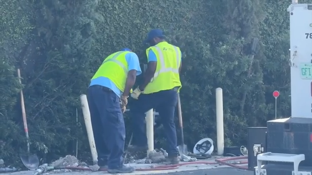 Crews work to repair gas leaks in Miami, Fort Lauderdale