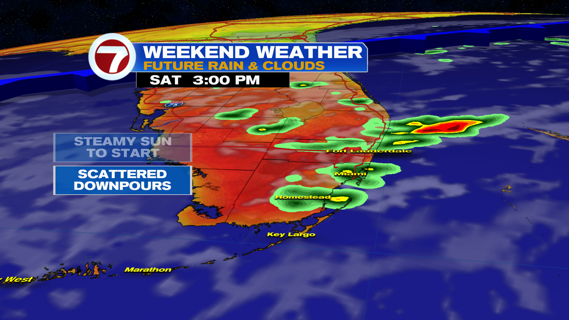 Storms Possible This Weekend - WSVN 7News | Miami News, Weather, Sports ...