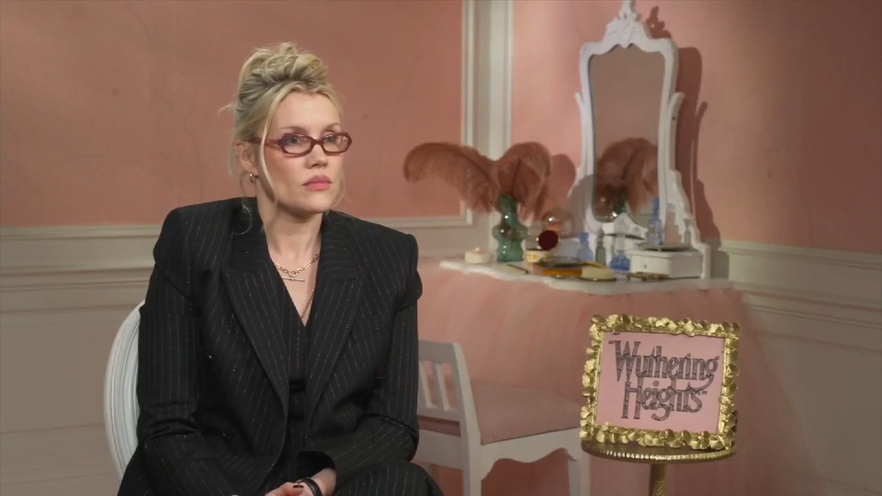 Deco speaks with acclaimed director of ‘Wuthering Heights’ on making film as it soars to number 1 in box office