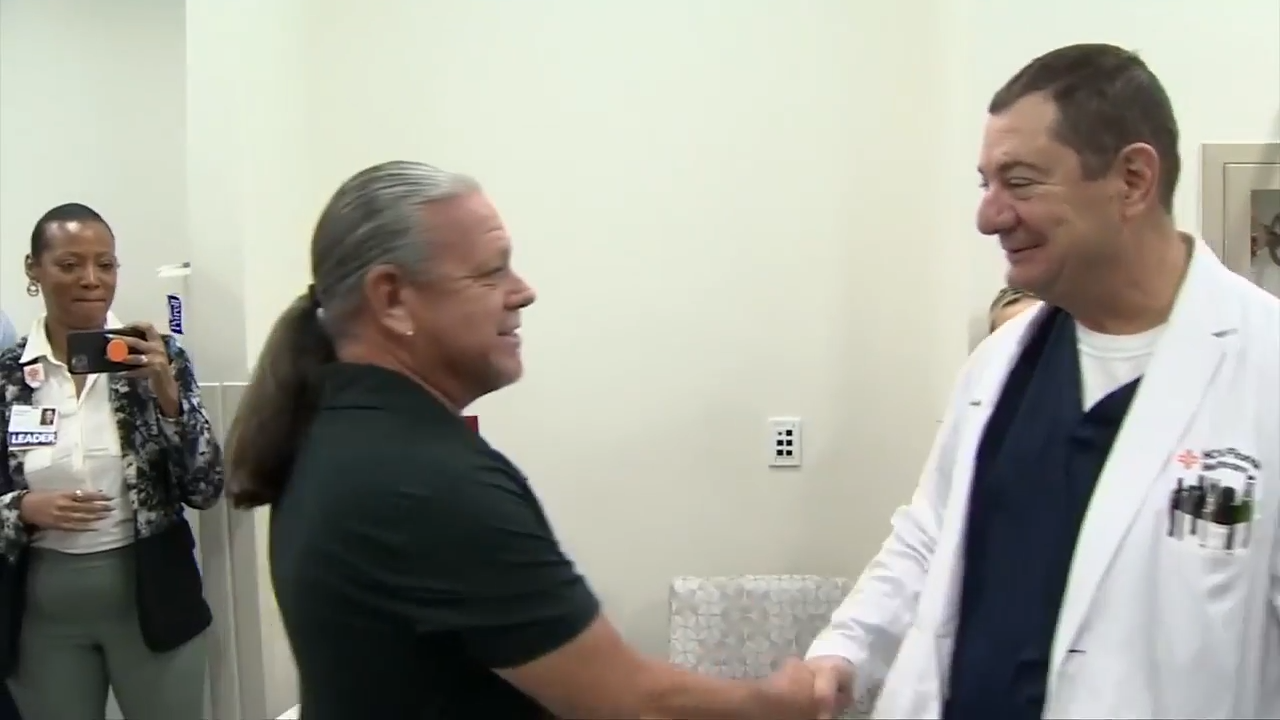 ‘Beyond grateful’: South Florida man reunites with medical team that saved his life after heart health scare