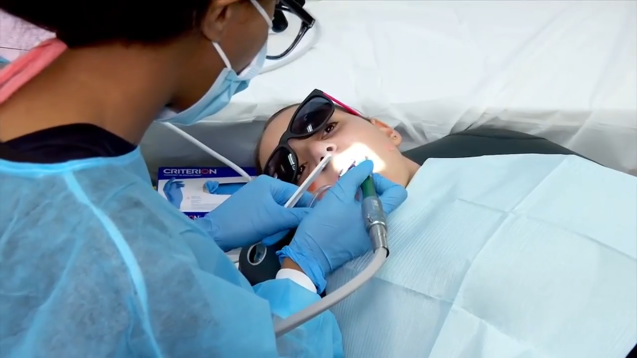 Students at South Hialeah Elementary get dental services while at school under new initiative