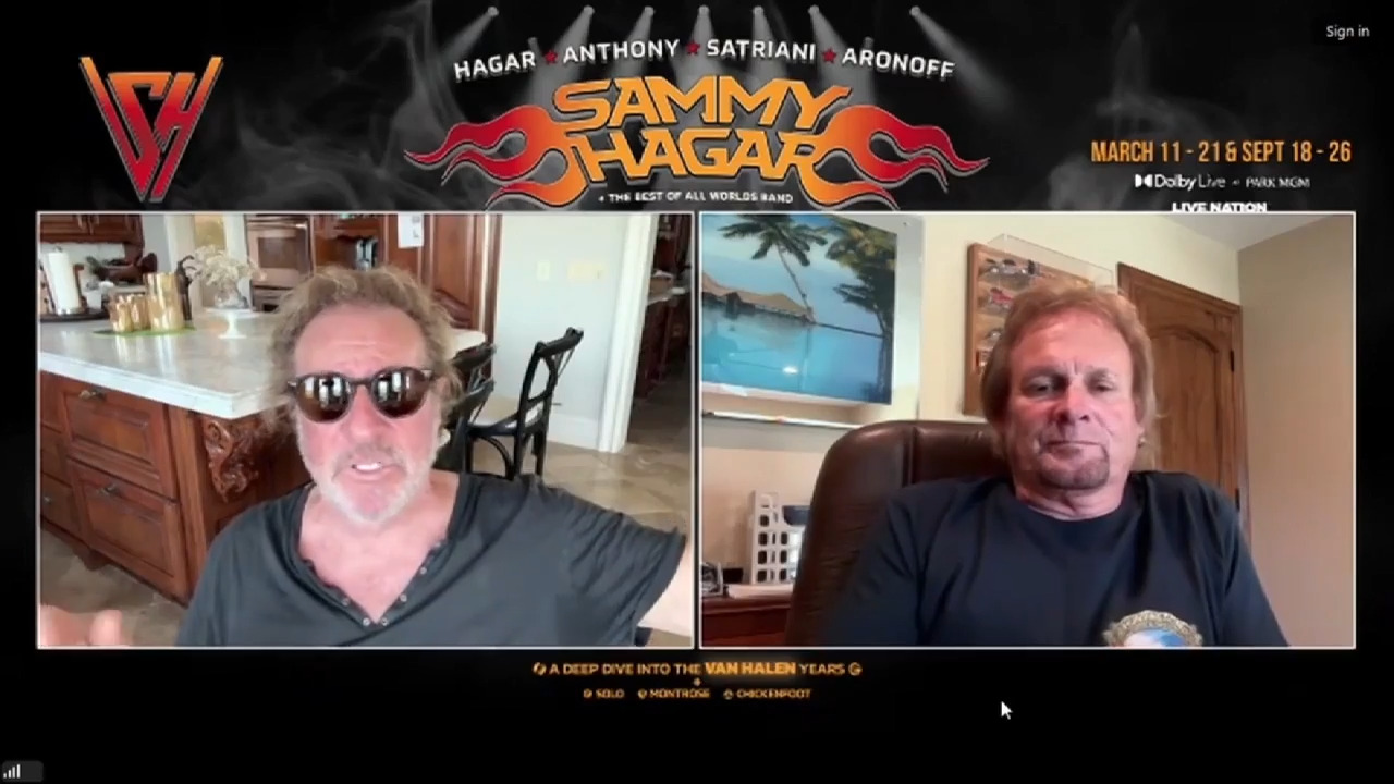 Sammy Hagar, Michael Anthony bring back the Van Halen years during Las Vegas residency