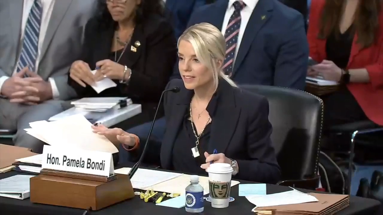 Attorney General Pam Bondi subpoenaed to answer questions from Congress about the Epstein files