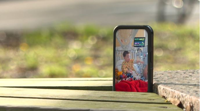 2-year-old recovering after losing foot in a riding lawnmower accident