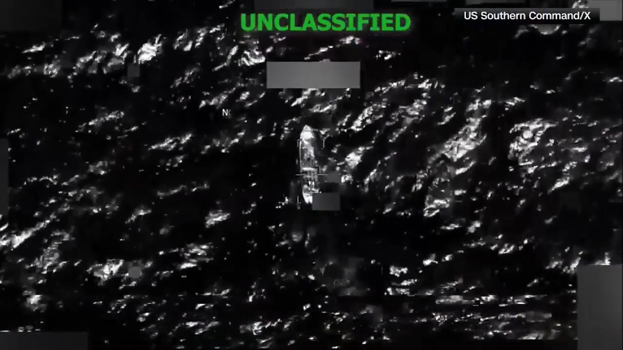 Strike on alleged drug boat kills 4 in the Caribbean Sea, US military says