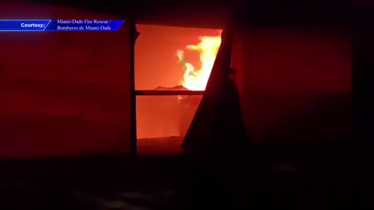 Crews put out apartment fire in NW Miami-Dade; no injuries reported