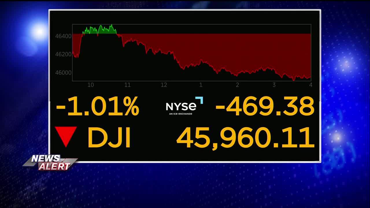 Wall Street has its worst day since the war with Iran started and crude oil prices rise