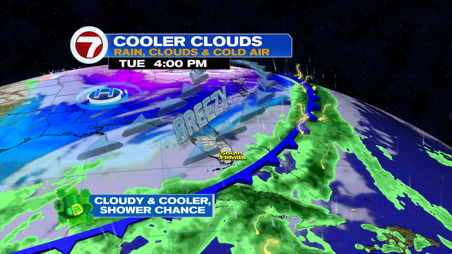 Soggy Stretch with Rain Chances throughout the Week - WSVN 7News ...