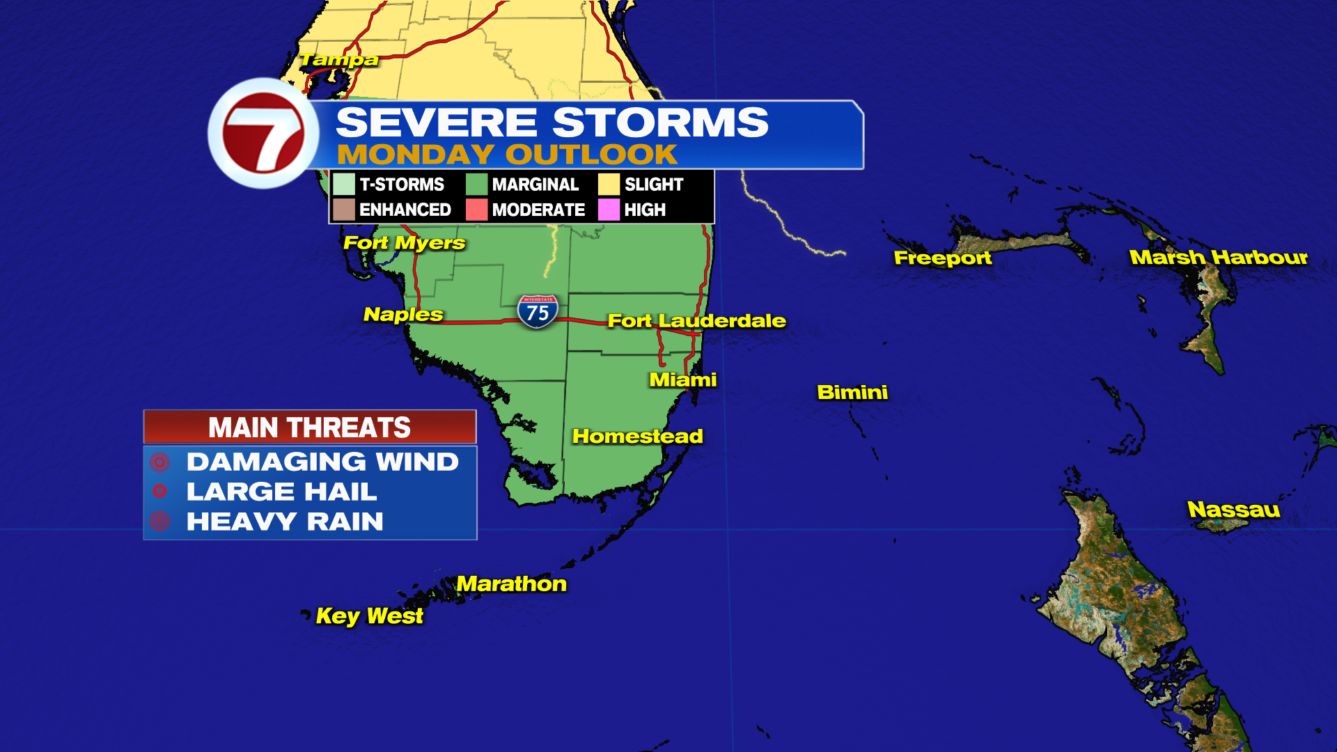 Storms In Store Tonight - WSVN 7News | Miami News, Weather, Sports ...