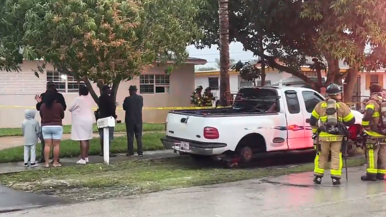 1 in custody, no injuries reported after house fire in Miami Gardens