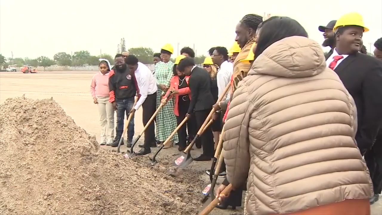 Carol City school breaks ground on new football and track facility to continue athletic legacy