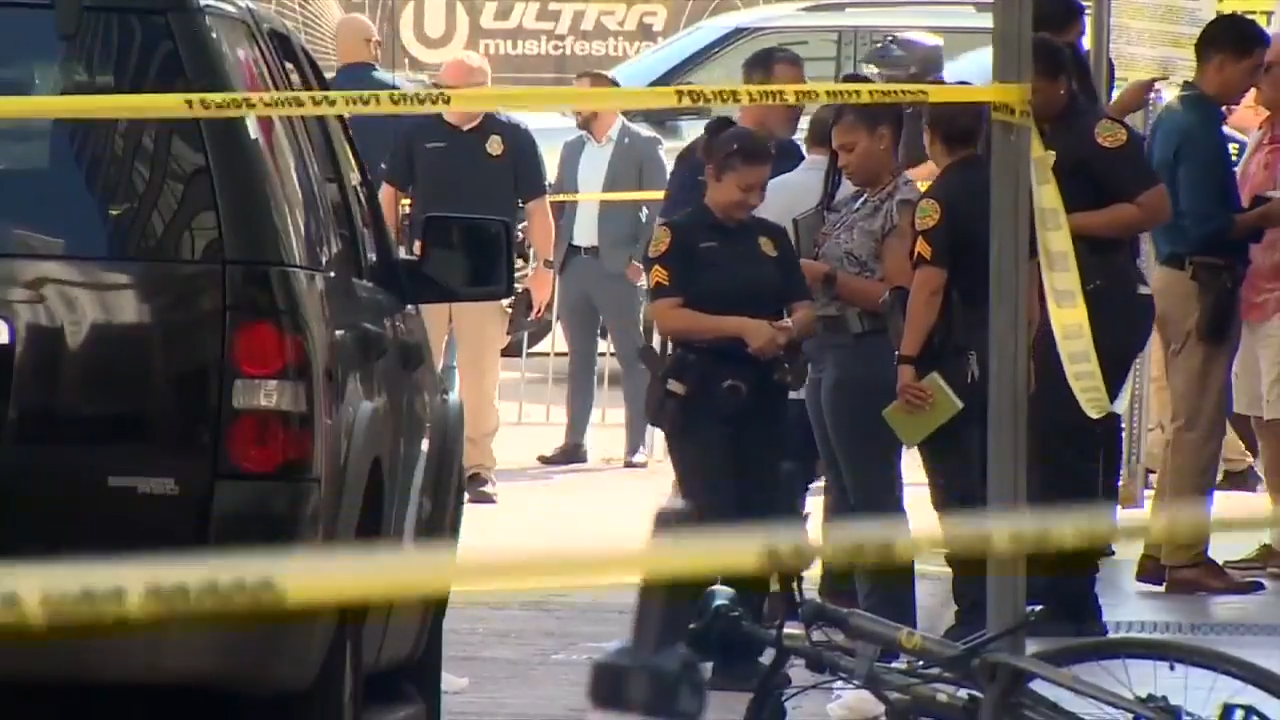 Suspect, officer hospitalized after argument leads to police-involved shooting in Downtown Miami as ...