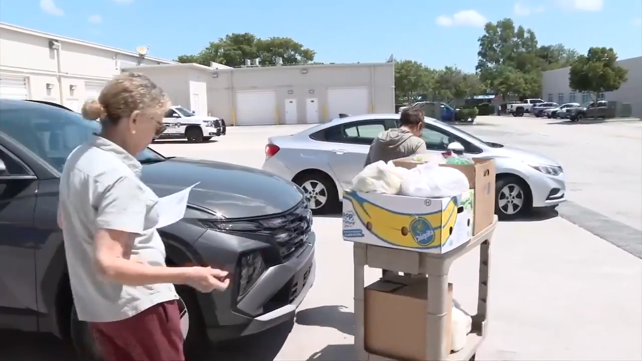 The Pantry of Broward provides food boxes to seniors living on fixed income amid high cost of groceries