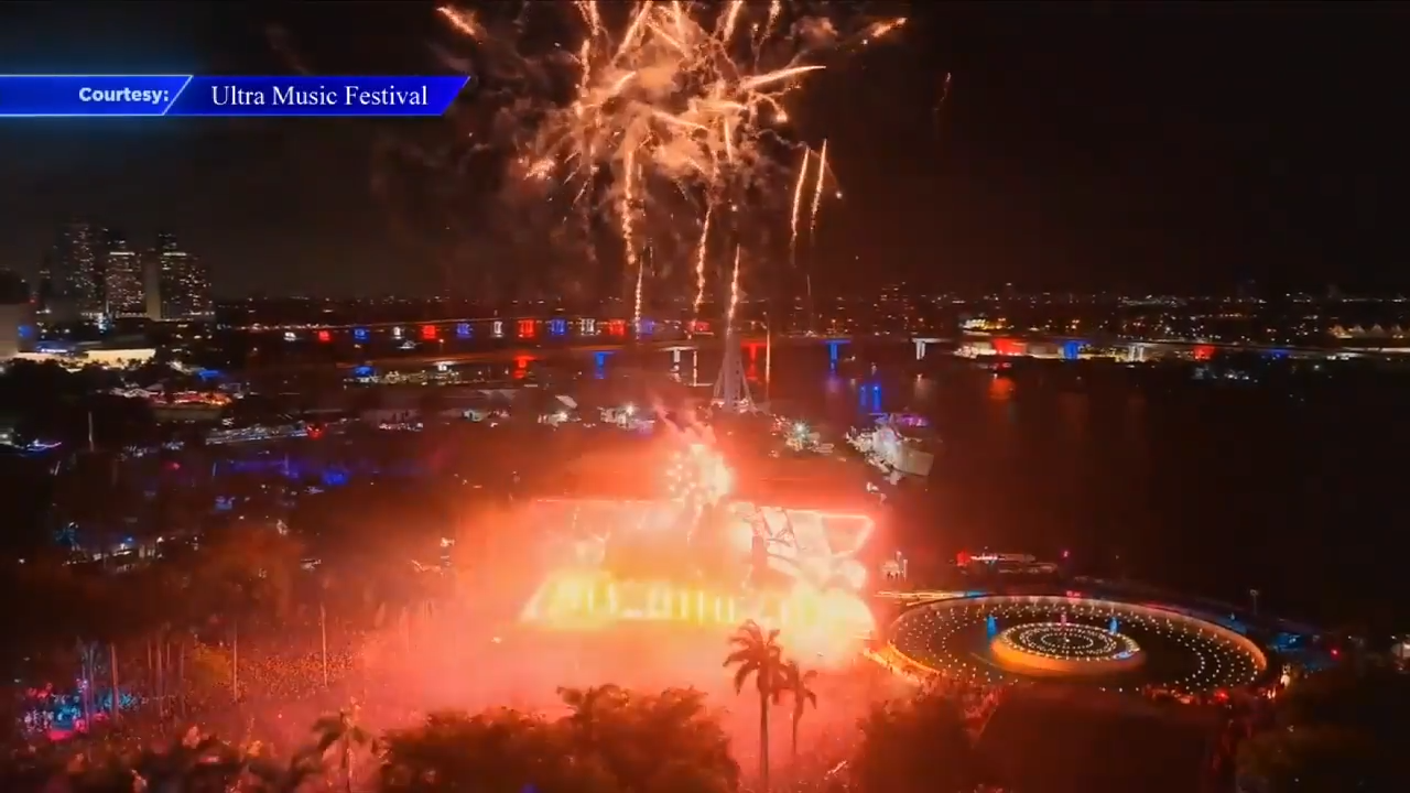 Crews tear down stage sets, pick up trash after Ultra Music Festival concludes