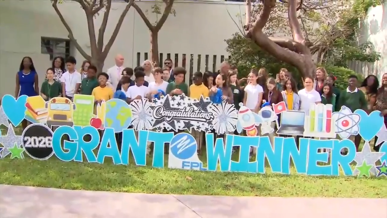 Sunrise Middle receives $50,000 from FPL in Fort Lauderdale to help ignite passion for STEM in students