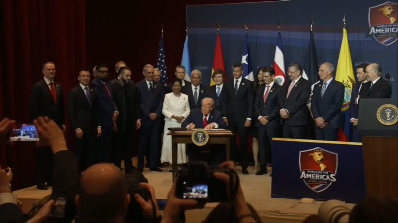 Trump encourages Latin American leaders to use military action to help ...