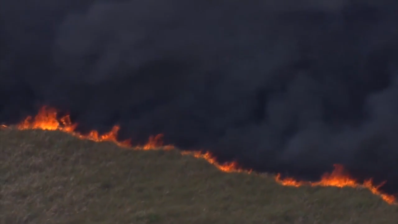 West Broward brush fire 95% contained 3 days into fight; Over 9,600 acres have been burned