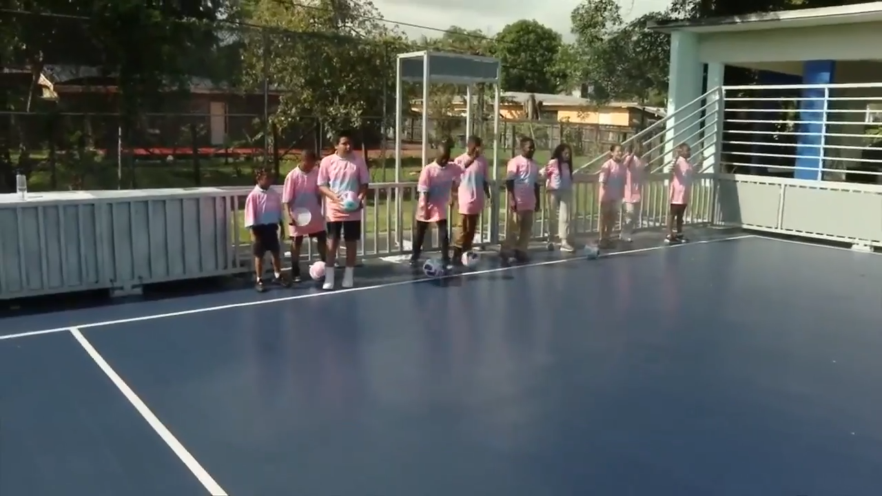 First mini-pitch soccer field opens at Oak Grove Elementary in NE Miami-Dade in effort to expand soccer program