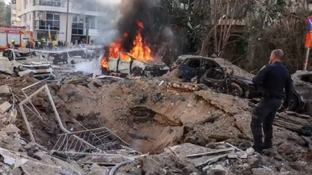 Iran fires on Israel and Gulf neighbors as Trump claims threat from Tehran nearly eliminated