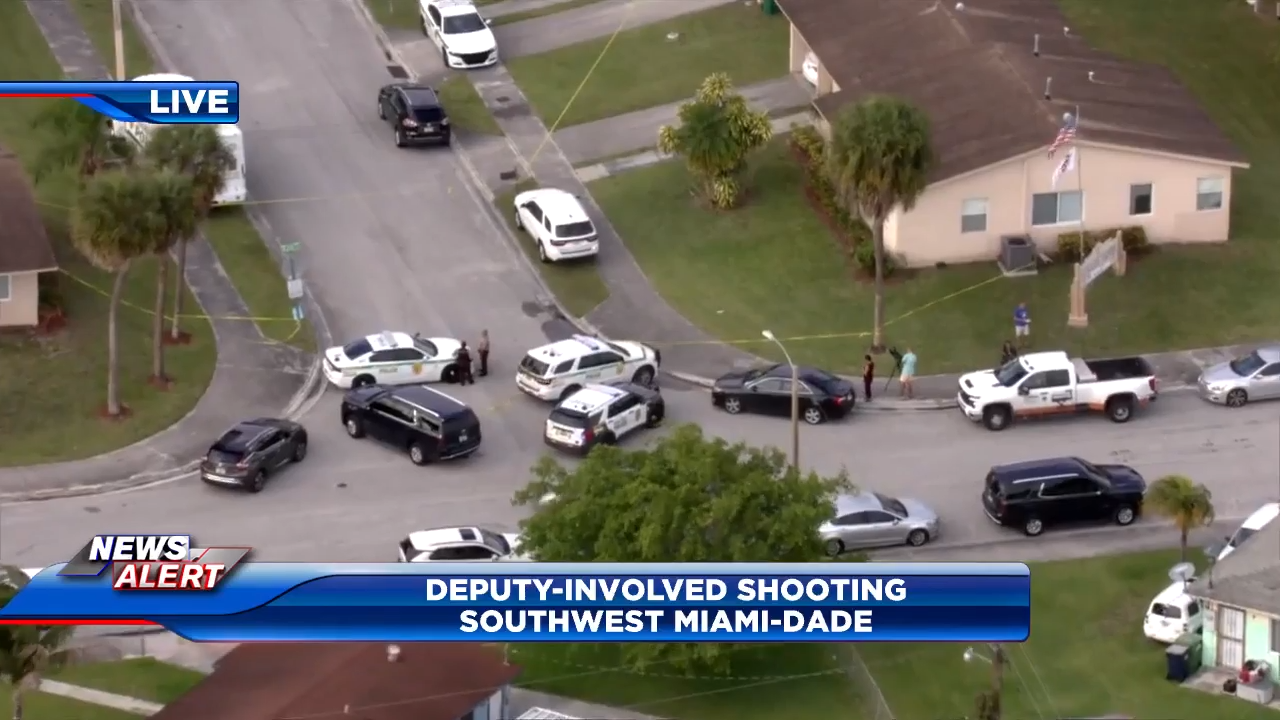 MDSO investigating deputy-involved shooting outside home in SW Miami-Dade