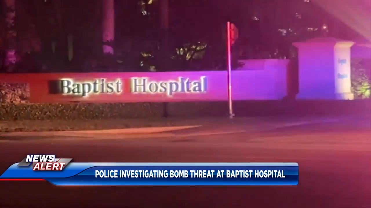 Deputies respond to reports of bomb threat at Baptist Hospital in SW Miami-Dade