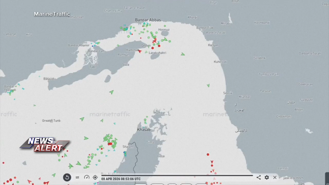 Iran closes Strait of Hormuz in response to Israeli attacks on Lebanon, Iranian state media reports; more than 100 killed