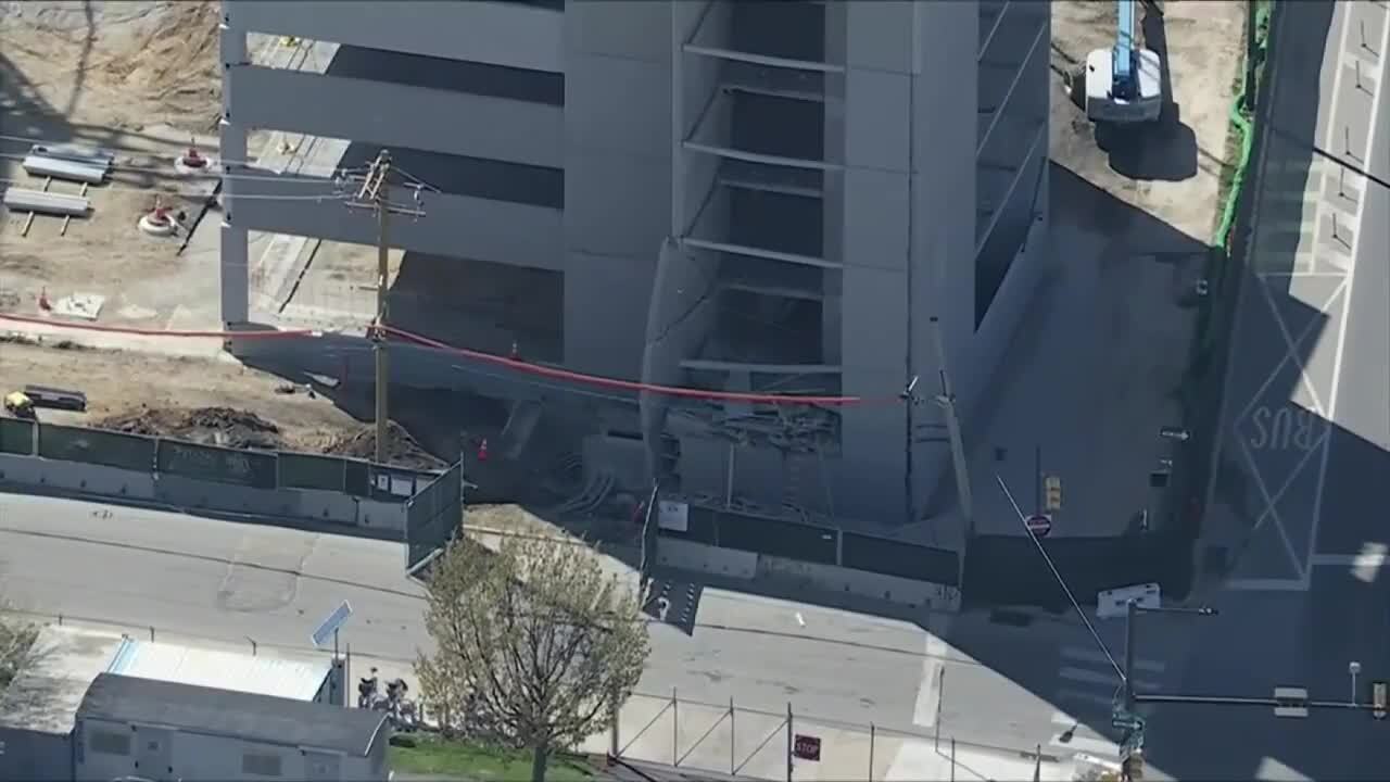Parking garage collapses in Grays Ferry, Philadelphia; 1 dead, search for 2 others underway