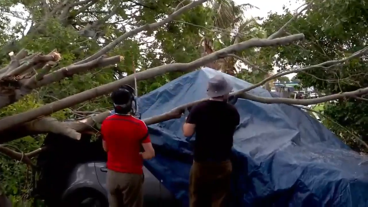 Residents picking up the pieces after tornado tears through NW Miami-Dade neighborhood