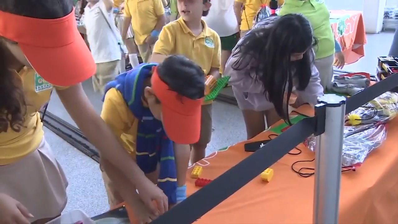 Marlins ballpark transforms into interactive hub for S.T.E.A.M Day, hosts students from local schools – WSVN 7News | Miami News, Weather, Sports | Fort Lauderdale